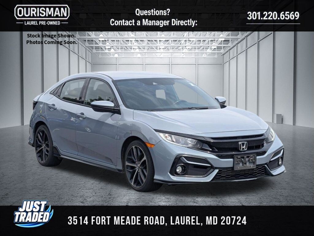 Used 2021 Honda Civic Sport Hatchback