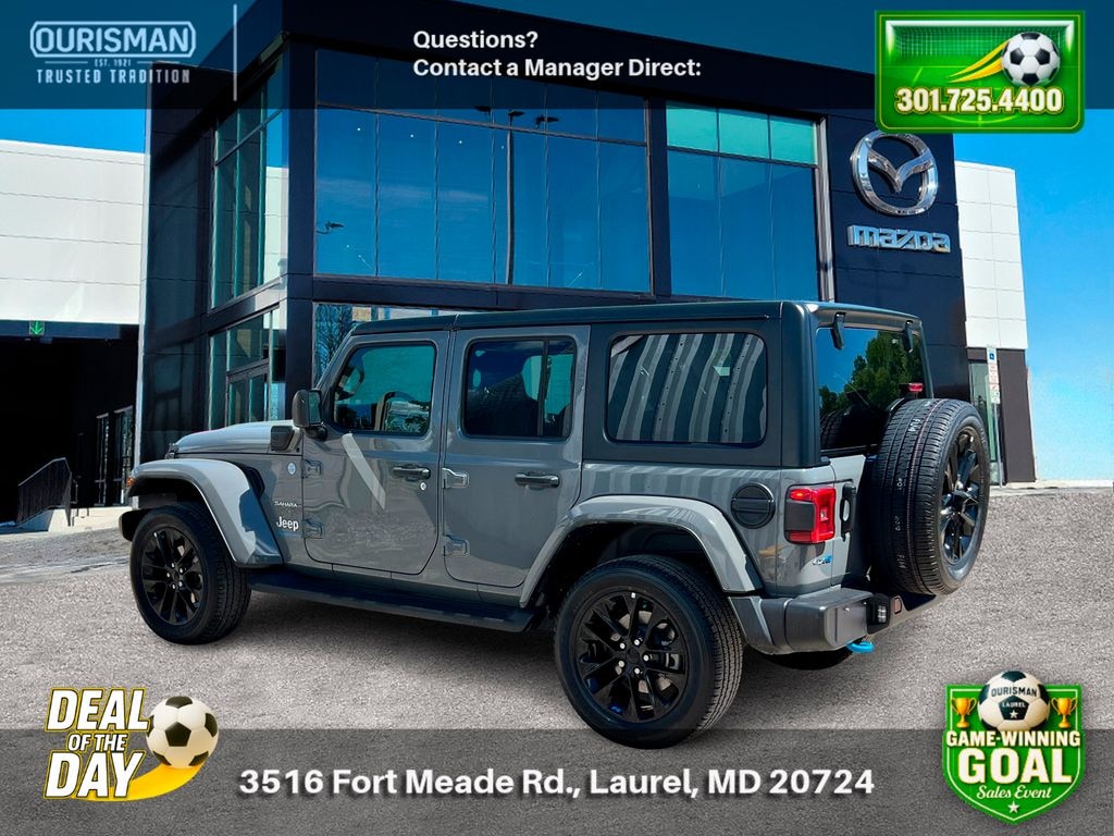 Used 2023 Jeep Wrangler 4xe Sahara SUV