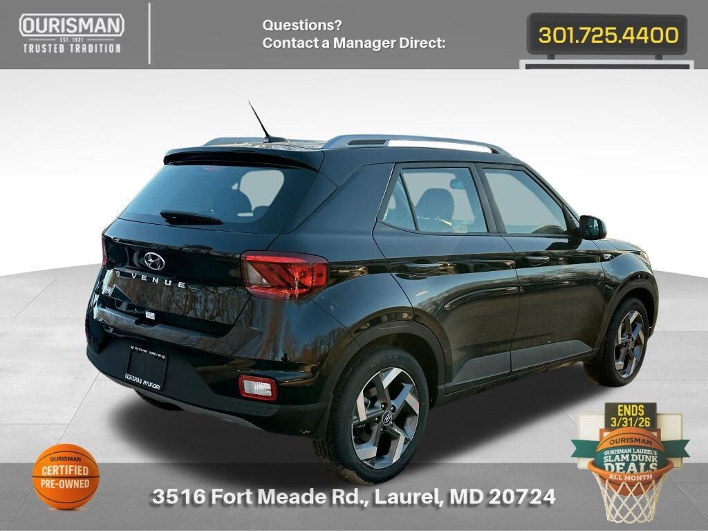 Certified 2025 Hyundai Venue SEL SUV