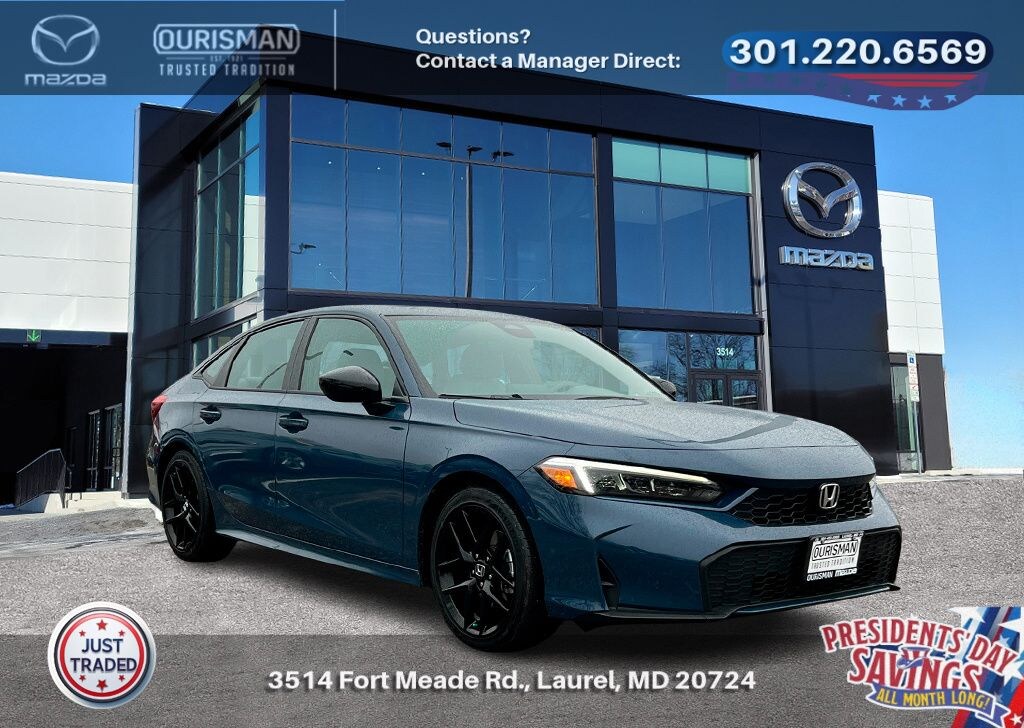 Used 2025 Honda Civic Hybrid Sport Sedan