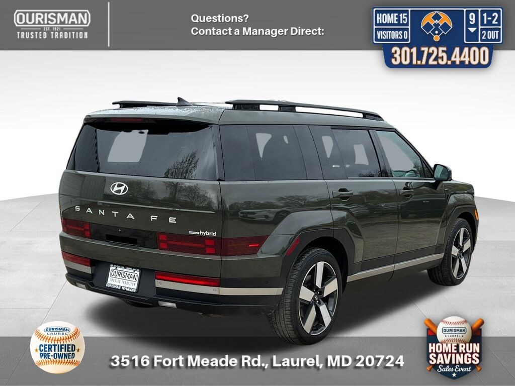 Certified 2025 Hyundai Santa Fe Hybrid Limited SUV