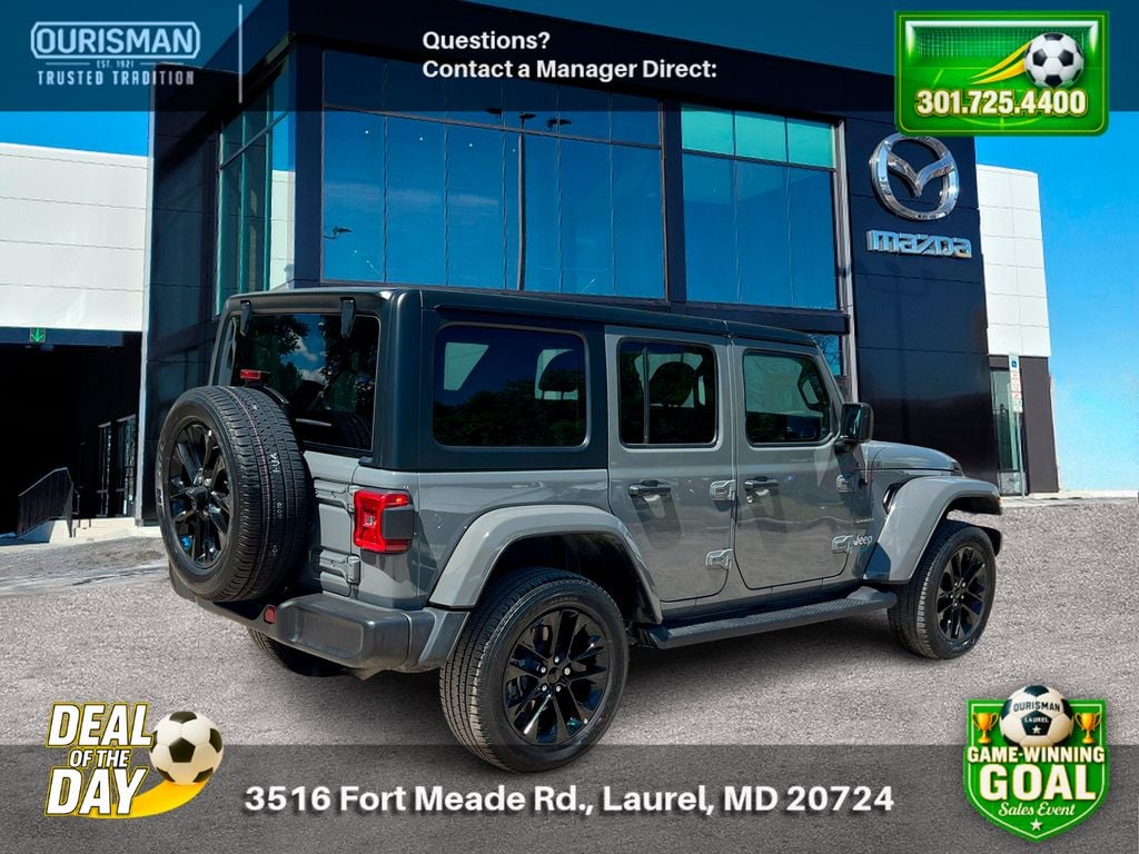 Used 2023 Jeep Wrangler 4xe Sahara SUV