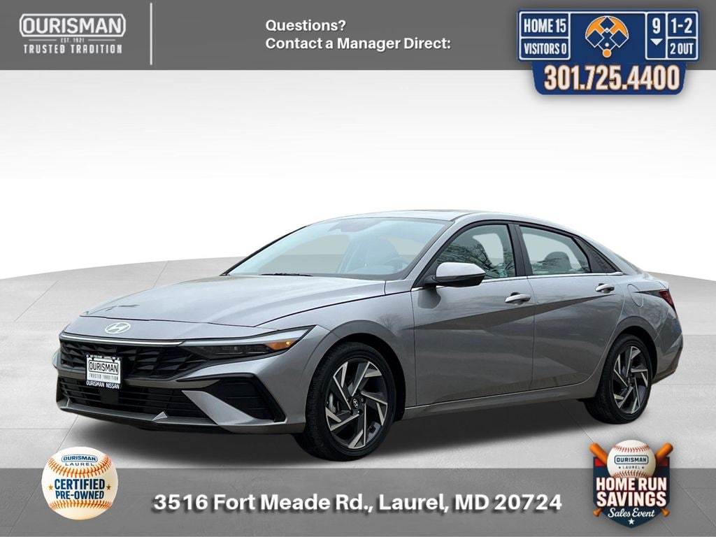 Certified 2025 Hyundai Elantra Limited Sedan