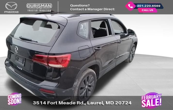 Used 2024 Volkswagen Taos S with VIN 3VV5X7B21RM036350 for sale in Maryland City, MD