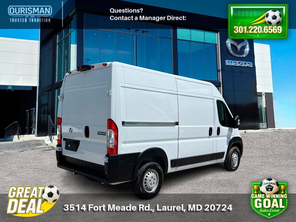 Used 2024 Ram ProMaster 2500 High Roof Van Cargo Van