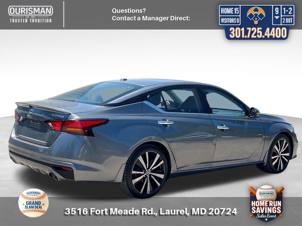 Used 2019 Nissan Altima Platinum with VIN 1N4BL4FVXKC102438 for sale in Maryland City, MD
