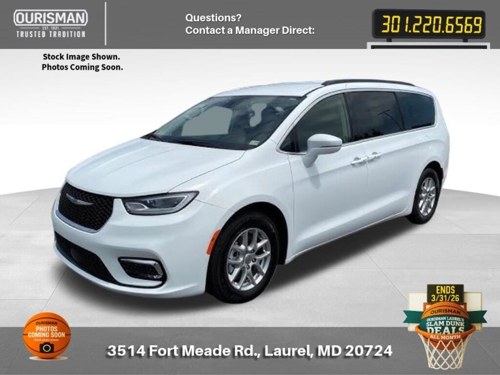 Used 2022 Chrysler Pacifica Touring L Van Passenger Van
