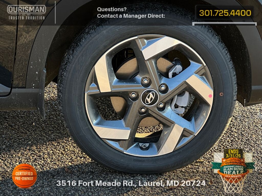 Certified 2025 Hyundai Venue SEL SUV