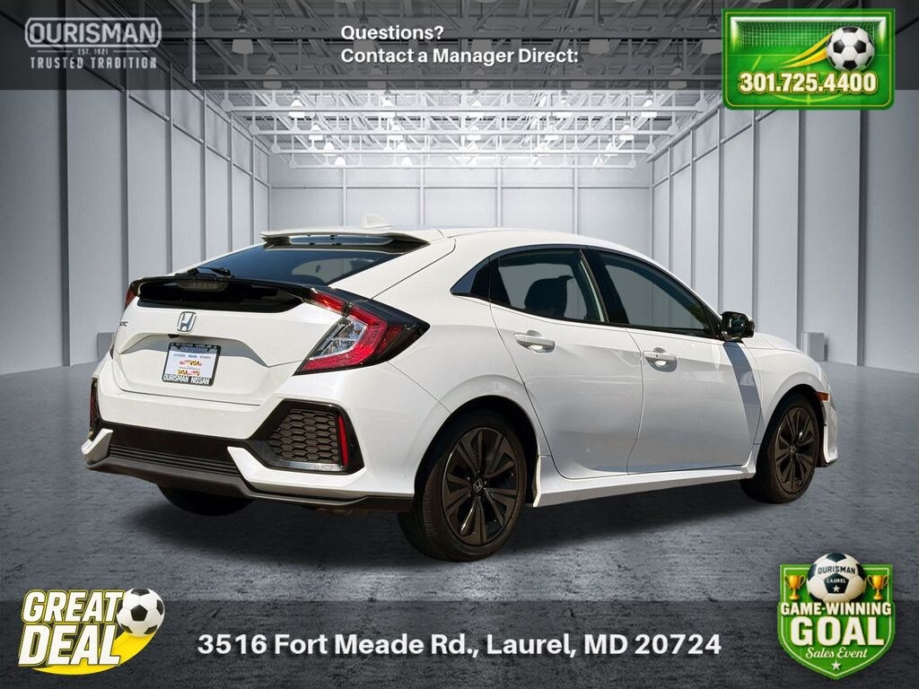 Used 2017 Honda Civic EX Hatchback
