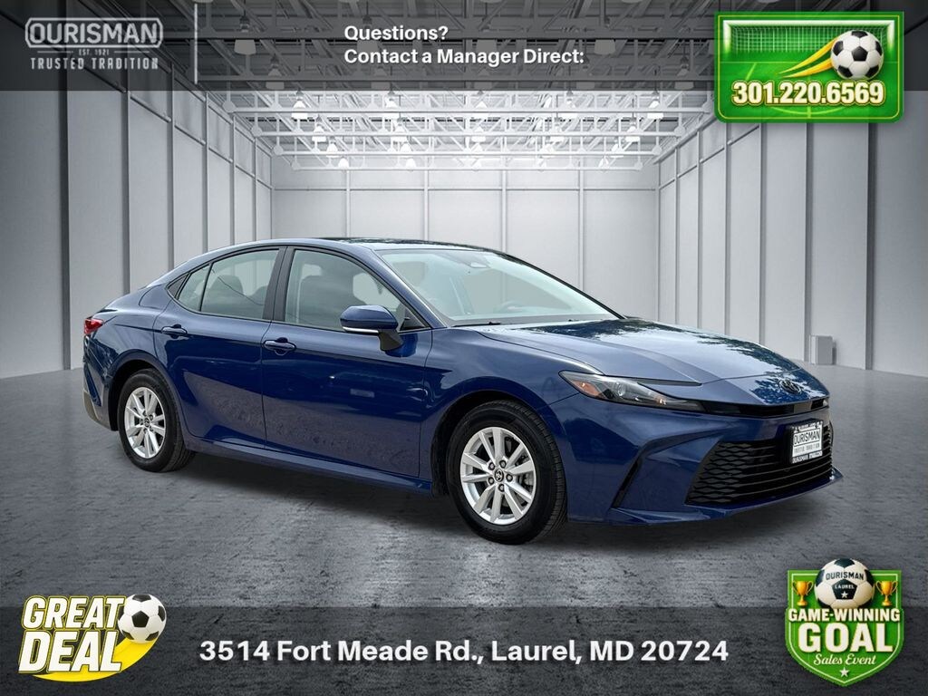 Used 2025 Toyota Camry LE Sedan