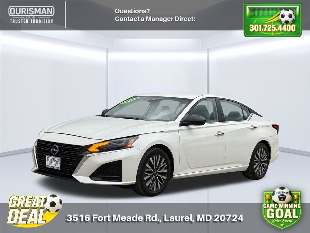 Used 2024 Nissan Altima SV with VIN 1N4BL4DV1RN355942 for sale in Maryland City, MD