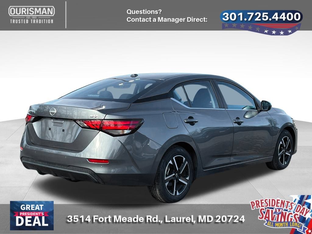 Used 2024 Nissan Sentra SV with VIN 3N1AB8CV1RY270865 for sale in Maryland City, MD