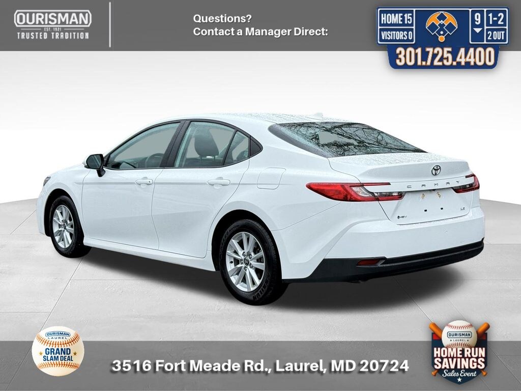 Used 2025 Toyota Camry LE Sedan