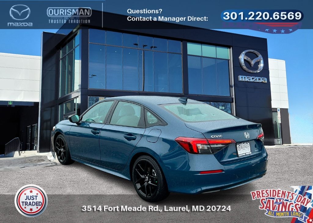 Used 2025 Honda Civic Hybrid Sport Sedan