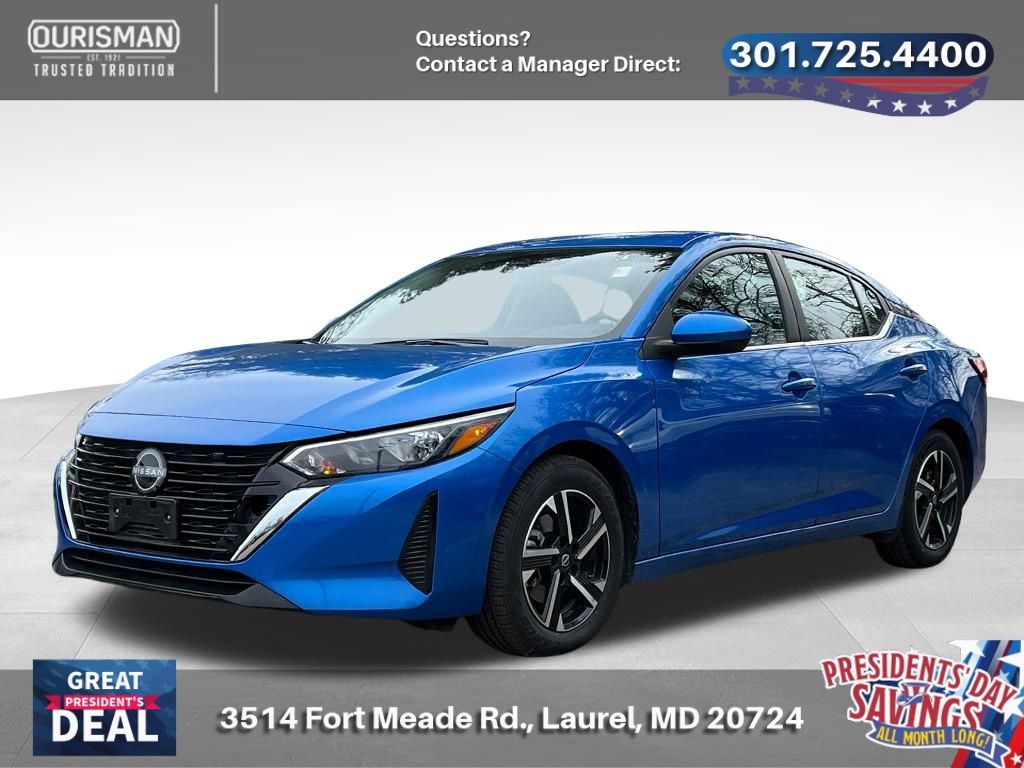 Used 2024 Nissan Sentra SV with VIN 3N1AB8CV4RY304894 for sale in Maryland City, MD