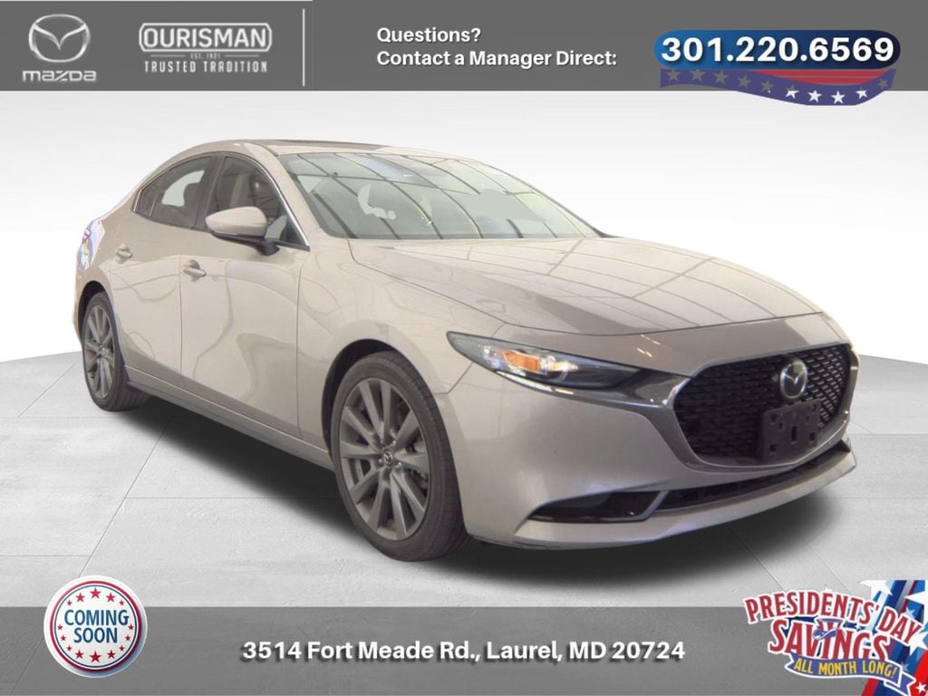 Used 2024 Mazda Mazda3 Preferred with VIN 3MZBPACM9RM418170 for sale in Maryland City, MD