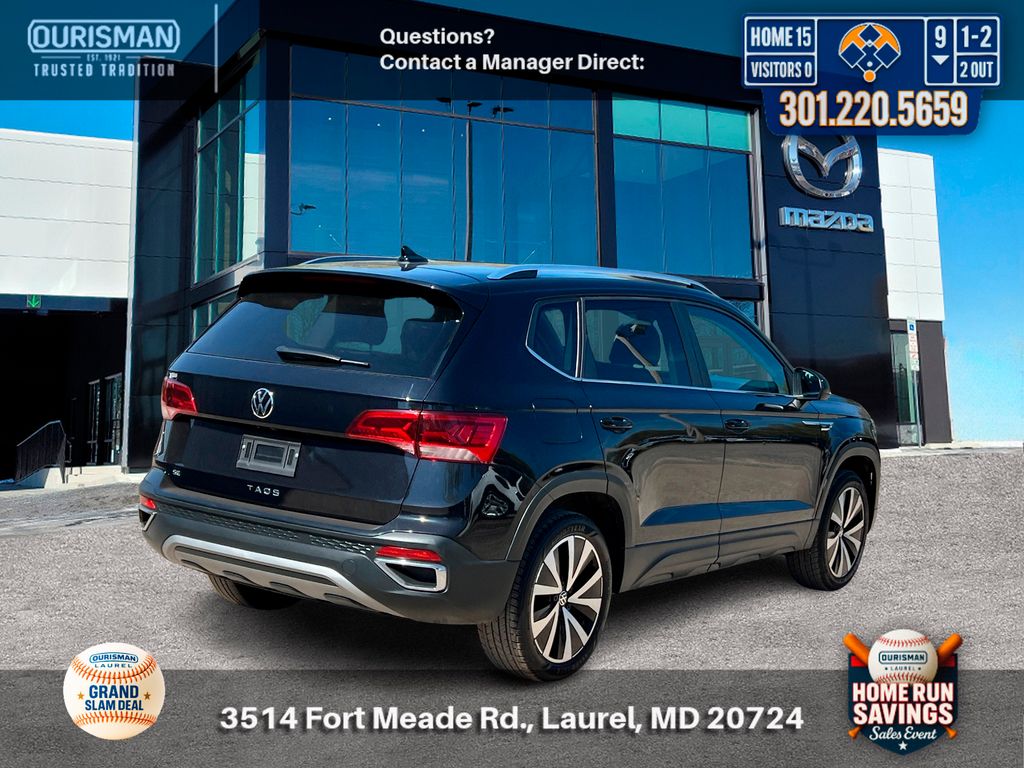 Used 2024 Volkswagen Taos SE with VIN 3VVSX7B25RM035091 for sale in Maryland City, MD