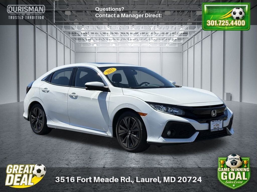 Used 2017 Honda Civic EX Hatchback