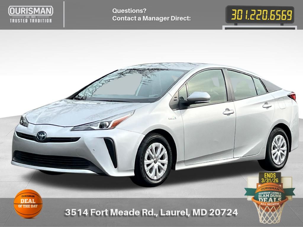Used 2022 Toyota Prius L Eco with VIN JTDKAMFU9N3175358 for sale in Maryland City, MD
