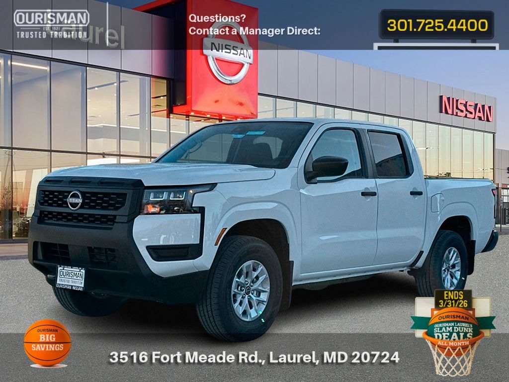 New 2026 Nissan Frontier S Truck Crew Cab