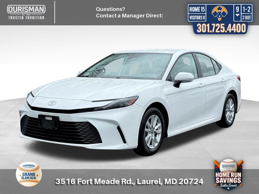 Used 2025 Toyota Camry LE Sedan