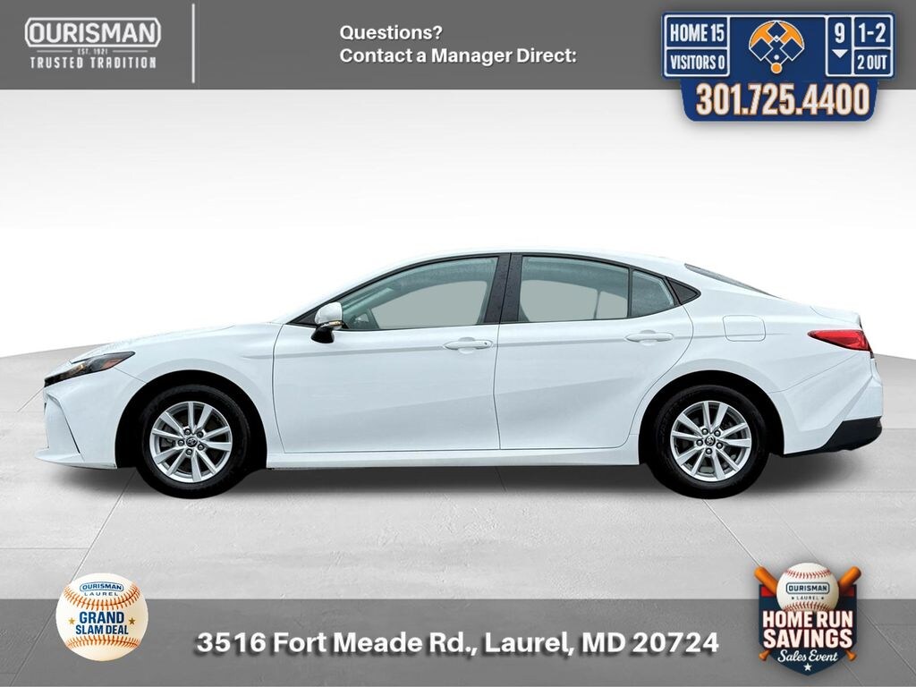 Used 2025 Toyota Camry LE Sedan