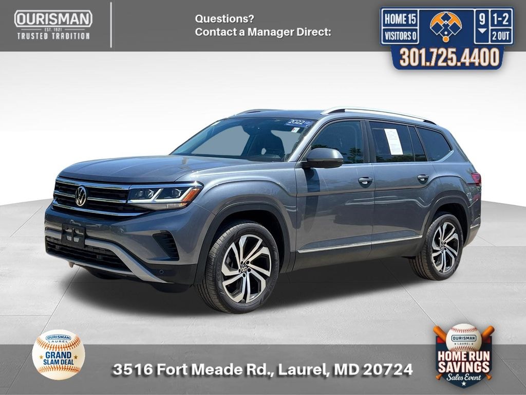 Used 2022 Volkswagen Atlas 2.0T SEL SUV