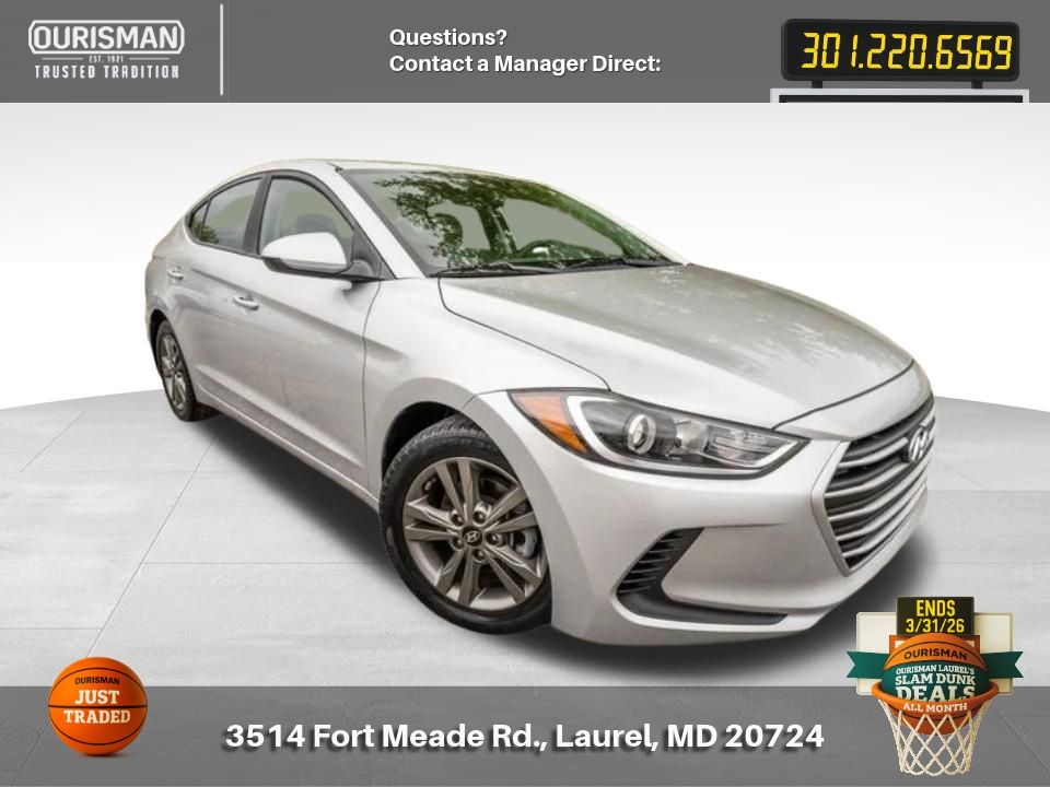 2018 Hyundai Elantra SEL