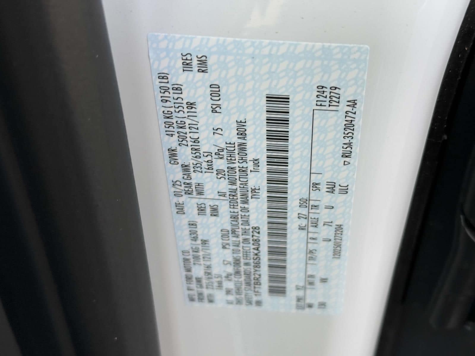2025 Ford Transit Van Base - Photo 20