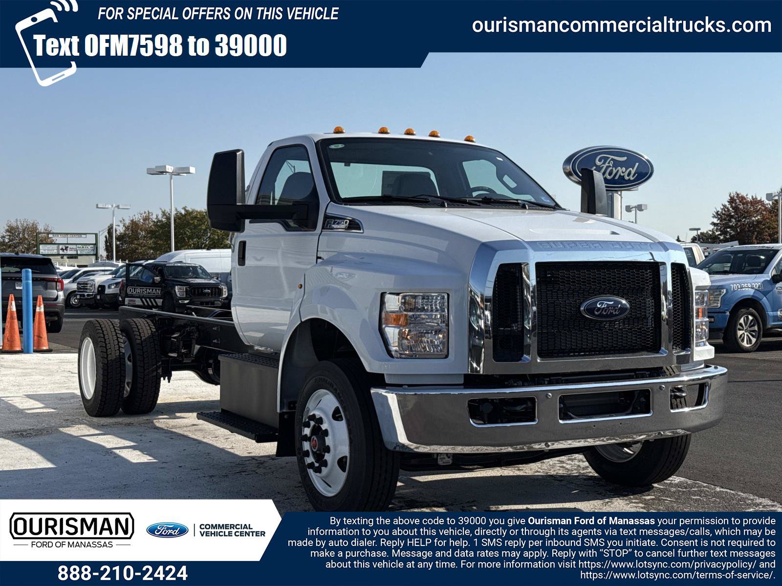 New 2027 Ford F-750 Diesel Base Truck