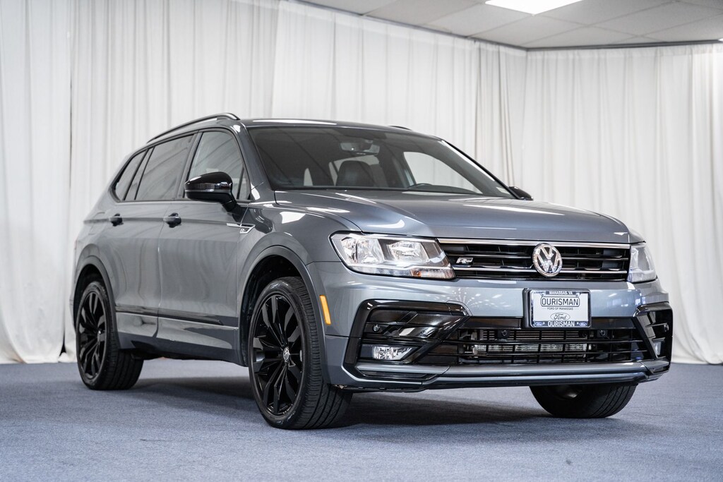 Certified 2021 Volkswagen Tiguan 2.0T SE R-Line Black SUV