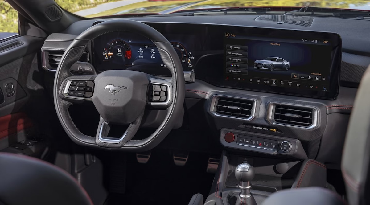 2024 Ford Mustang Trim Comparison 2024 Ford Mustang Interior view