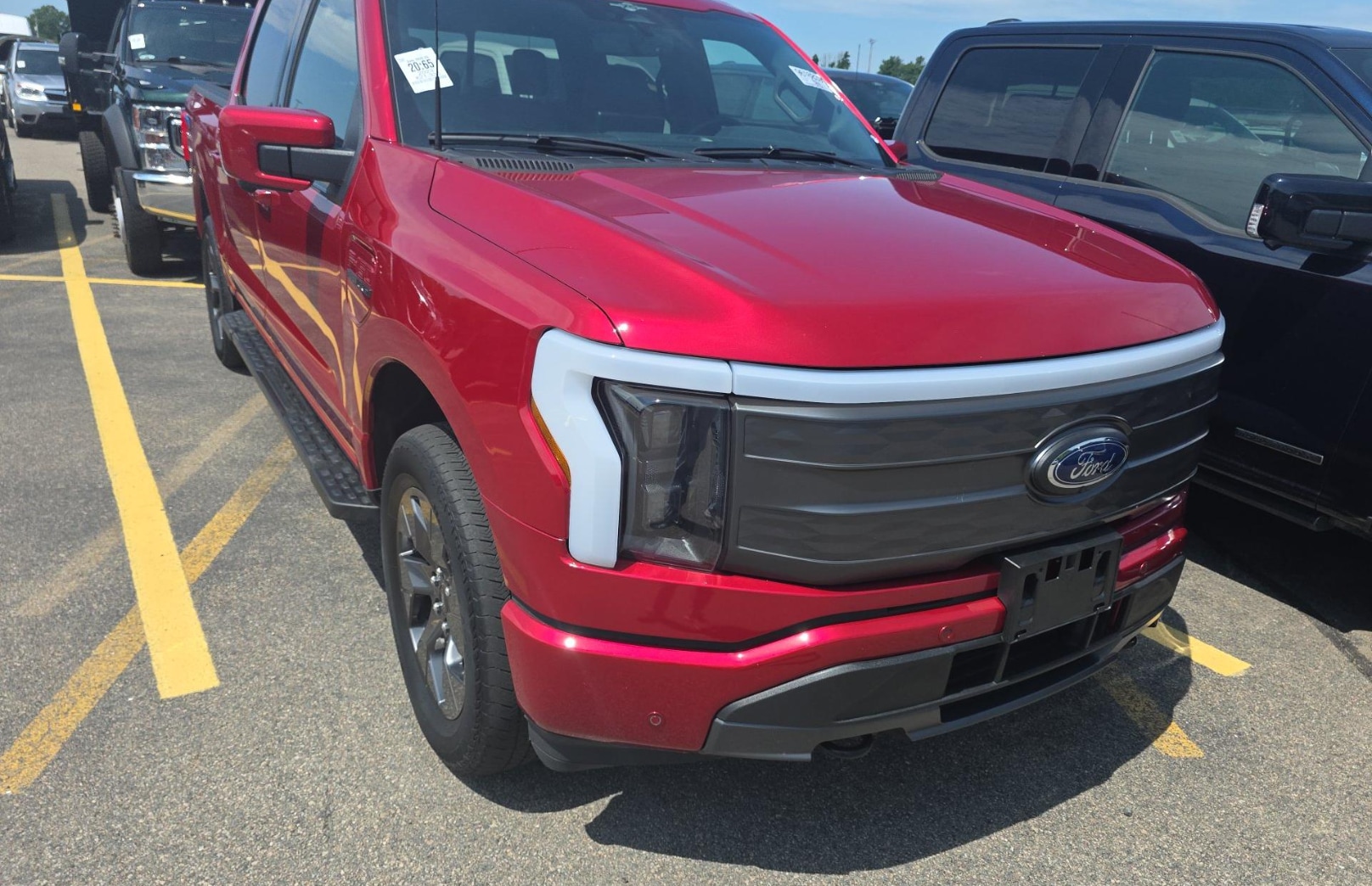 Used 2023 Ford F-150 Lightning Lariat with VIN 1FTVW1ELXPWG29589 for sale in Manassas, VA