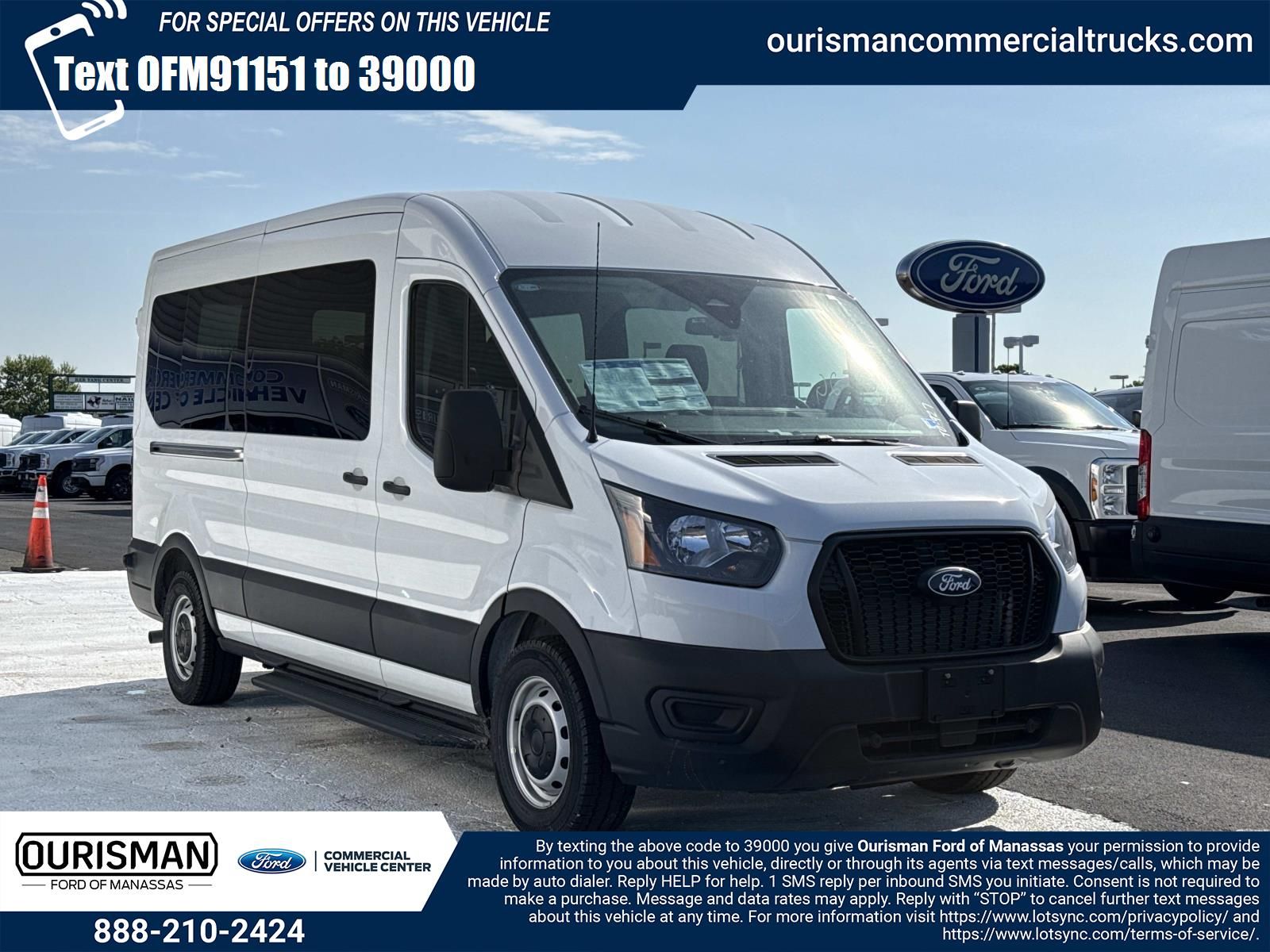 2026 Ford Transit 350 XL Med Roof Sliding Pass. 148's photo