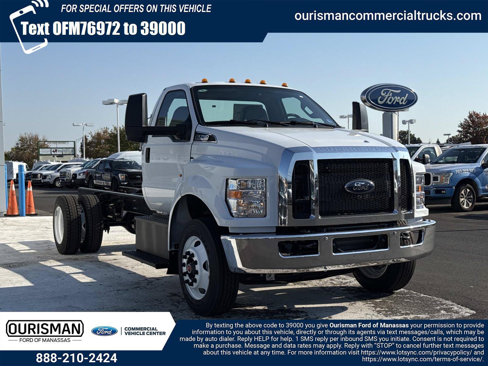 New 2027 Ford F-750 Diesel Base Truck