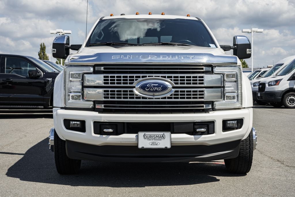 Used 2017 Ford F-450 Super Duty Platinum with VIN 1FT8W4DT8HEE52435 for sale in Manassas, VA