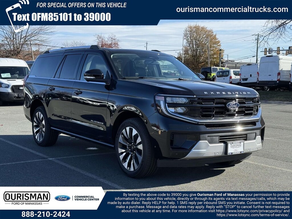 New 2025 Ford Expedition Max Platinum SUV
