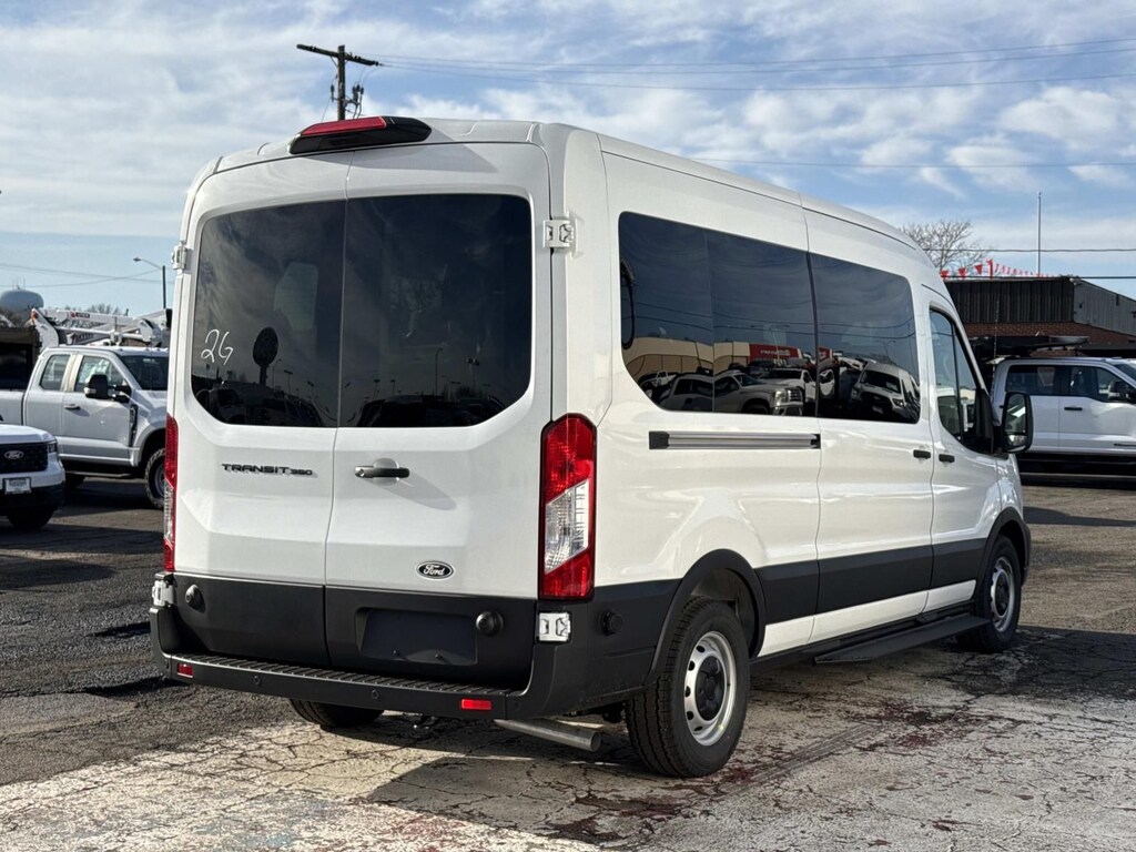 New 2026 Ford Transit-350 Passenger Mid Roof 15 Passenger Van Wagon