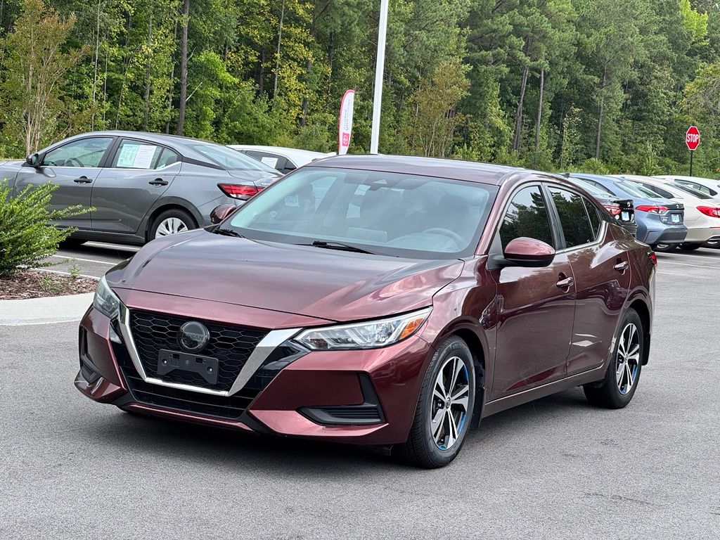 Used 2022 Nissan Sentra SV with VIN 3N1AB8CVXNY231556 for sale in Roanoke Rapids, NC