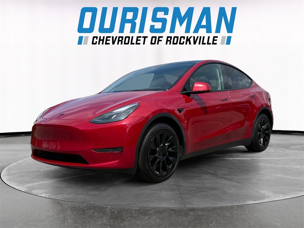 Used 2023 Tesla Model Y Long Range with VIN 7SAYGDEE9PF748335 for sale in Kansas City