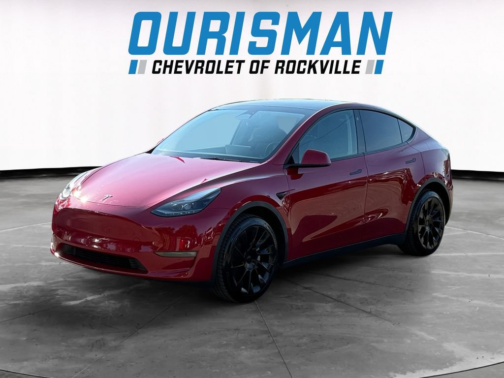 Used 2023 Tesla Model Y Long Range with VIN 7SAYGDEE9PF748335 for sale in Rockville, MD
