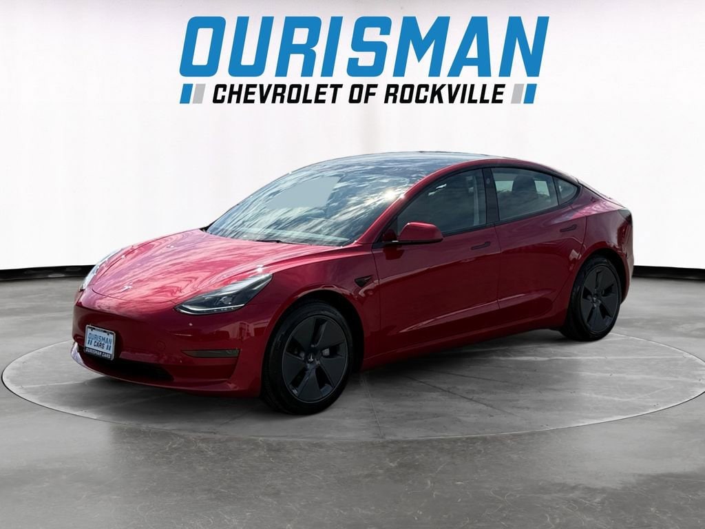 Used 2023 Tesla Model 3 Base with VIN 5YJ3E1EA9PF552775 for sale in Rockville, MD