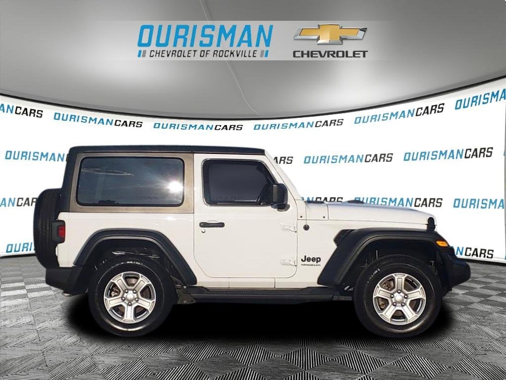 Used 2022 Jeep Wrangler Sport S with VIN 1C4GJXAN6NW152545 for sale in Rockville, MD