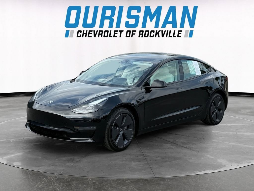 Used 2023 Tesla Model 3 Base with VIN 5YJ3E1EA1PF497805 for sale in Rockville, MD