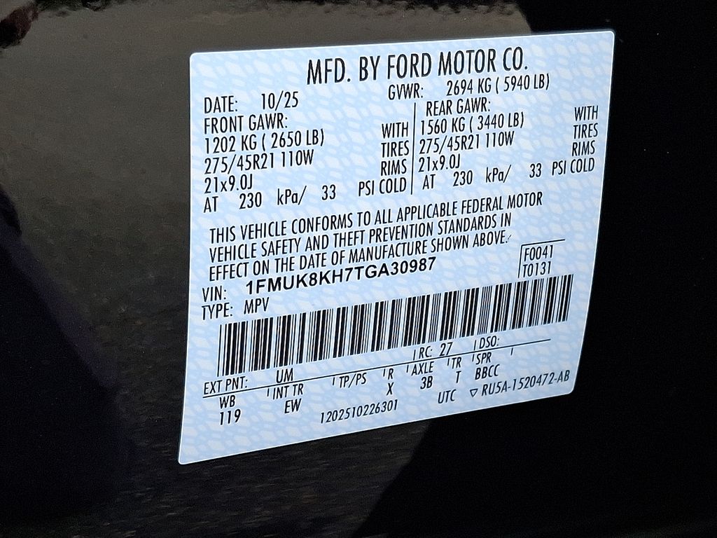 2026 Ford Explorer ST-Line - Photo 19