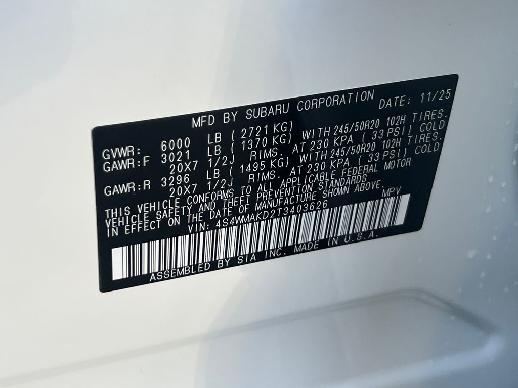 2026 Subaru Ascent Touring - Photo 30