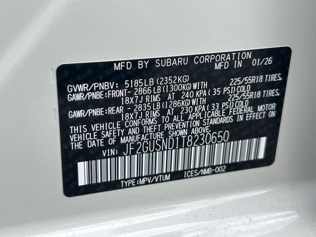 2026 Subaru Crosstrek Limited - Photo 30