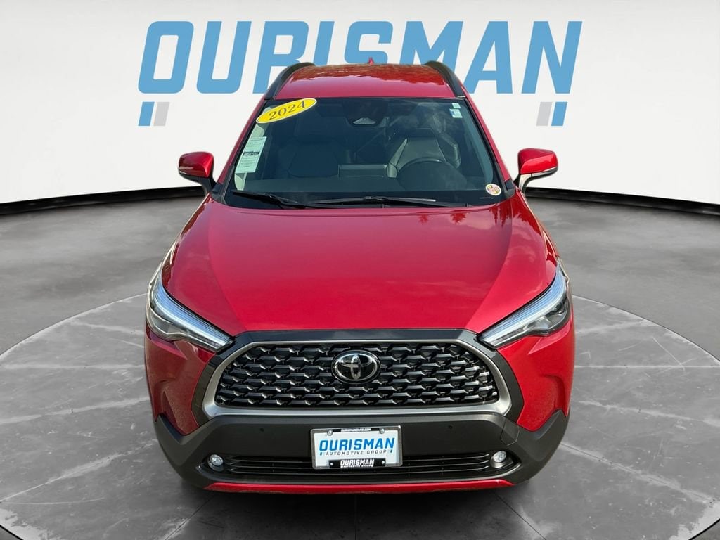 Certified 2024 Toyota Corolla Cross XLE with VIN 7MUEAABGXRV081639 for sale in Kansas City