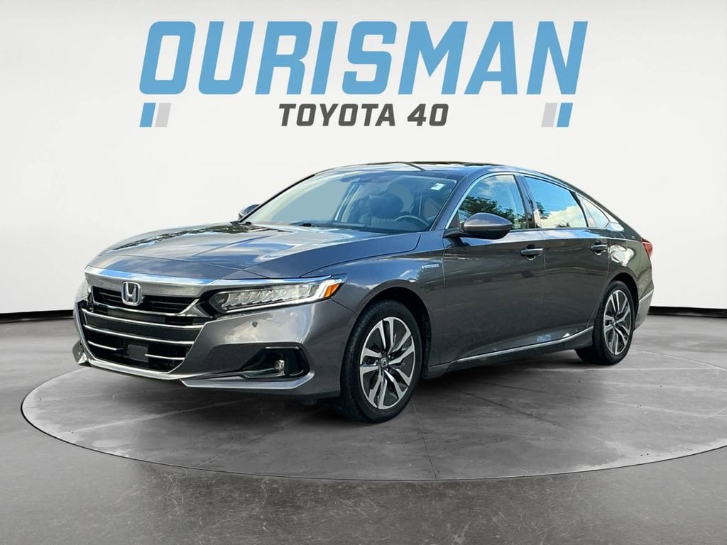Used 2022 Honda Accord Hybrid EX-L with VIN 1HGCV3F53NA004520 for sale in Northfield, Minnesota