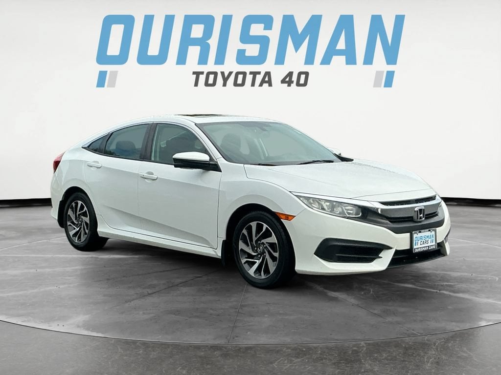 Used 2018 Honda Civic EX with VIN 2HGFC2F74JH557879 for sale in Edgewood, MD